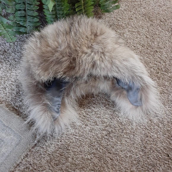Authentic vintage Russian silver fox winter hat main image 5